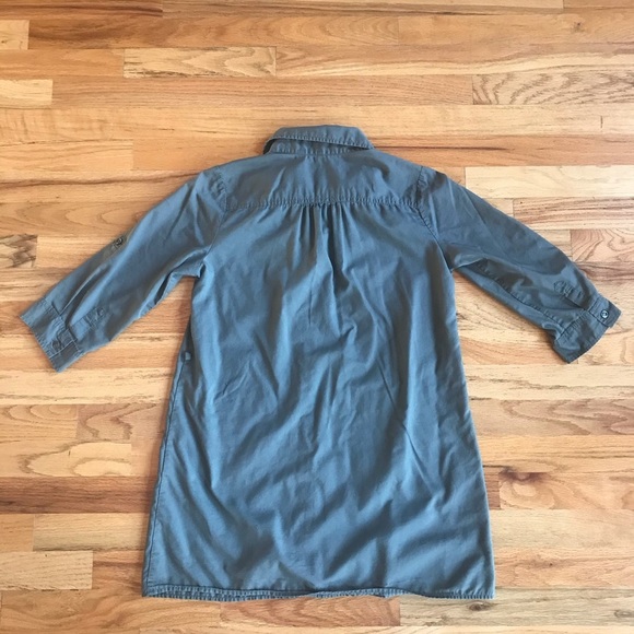 UNIQLO Olive Green Button Down Tunic XS - Picture 5 of 5